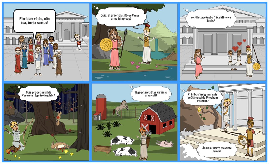 Legonium on x latin teacher patrick yaggy yaggyslatin has created a highly accessible icstrip version of ovids amores ii for his students here are the first four pages