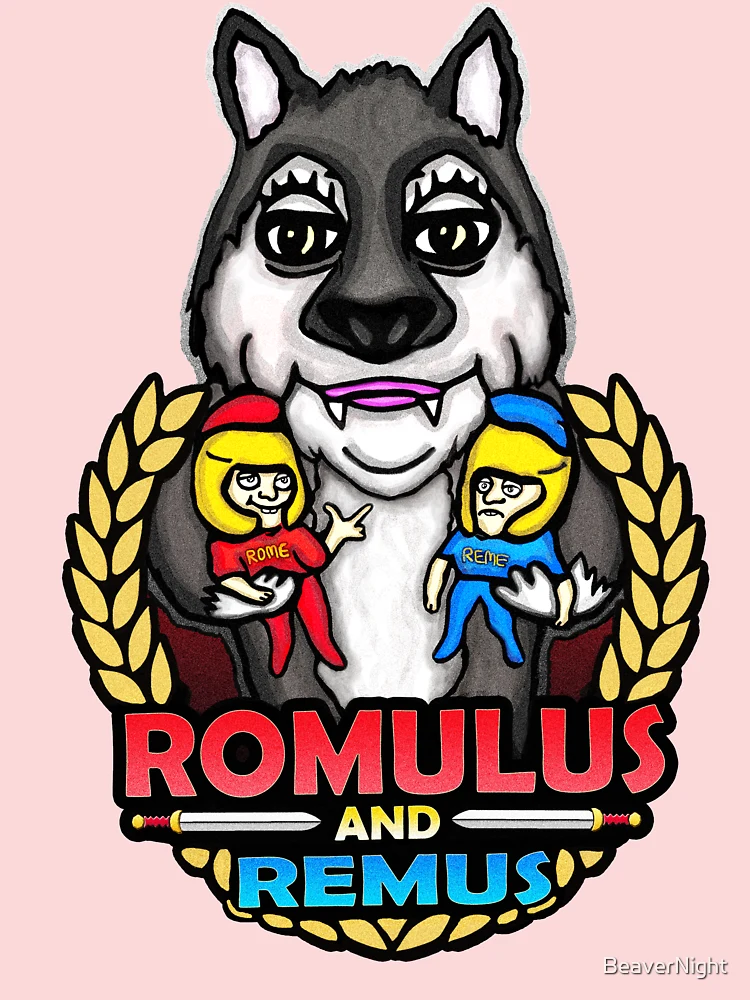 Romulus and remus kids t