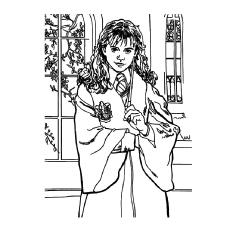 Top free printable harry potter coloring pages online