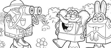 Get creative coloring pages online mcdonalds