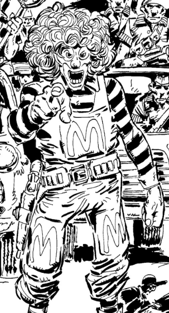 Ronald mcdonald judge dredd wiki