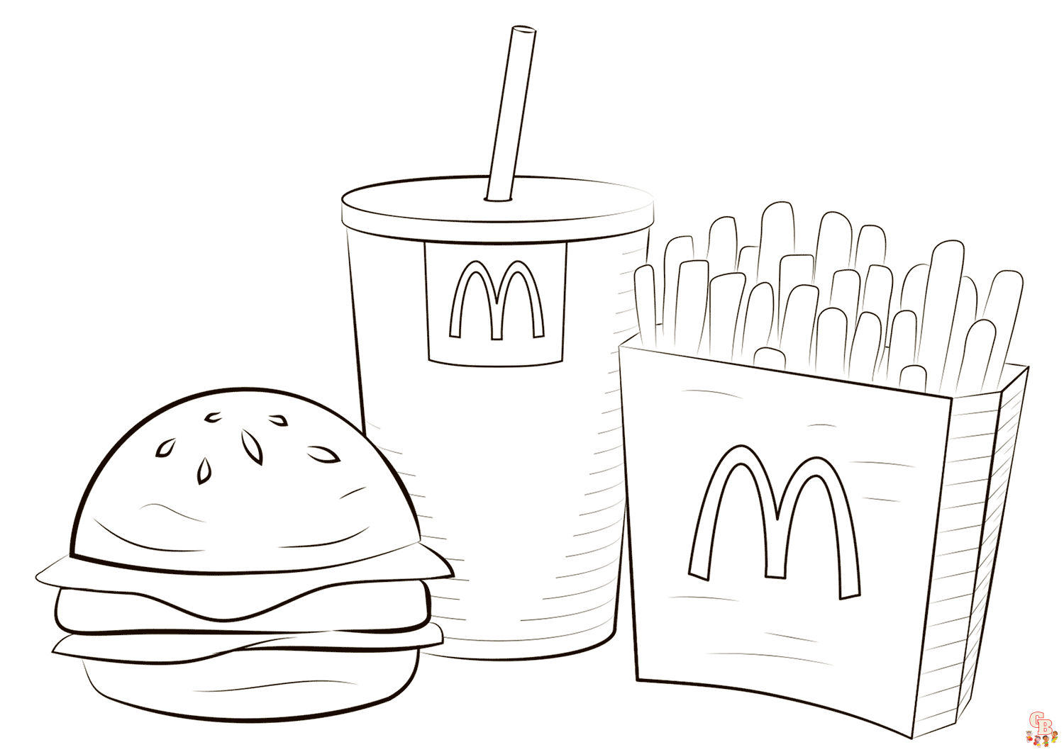 Exciting mcdonald coloring pages coloring pages for kids