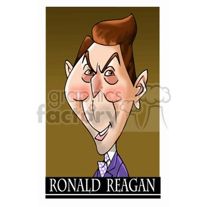 Ronald reagan clipart