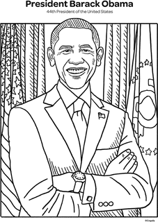 Us presidents free coloring pages