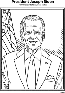 Us presidents free coloring pages