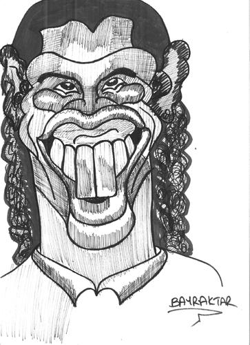 Ronaldinho by seydi ahmet bayraktar sports cartoon