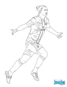 Idães de foot coloriage joueur de foot coloriage coloriage football