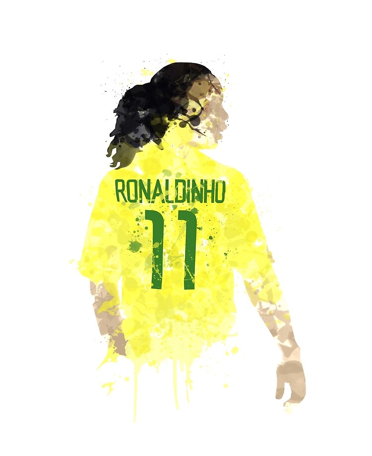 Ronaldinho brazil legend art ipad case skin for sale by footballarcade