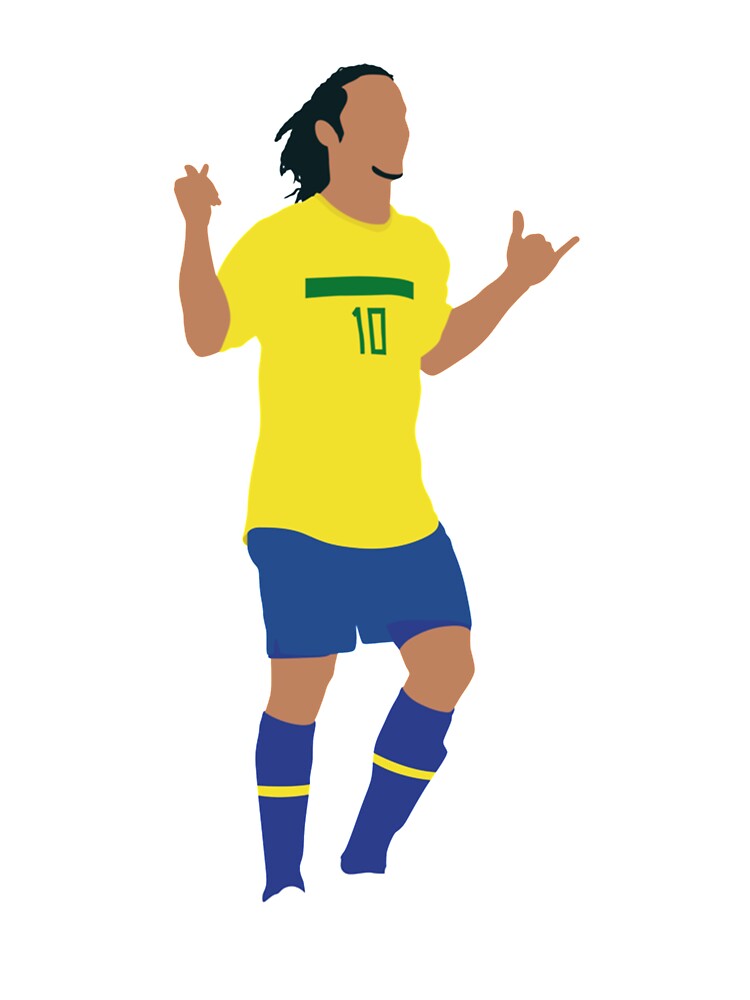 Ronaldinho brazil football kids t