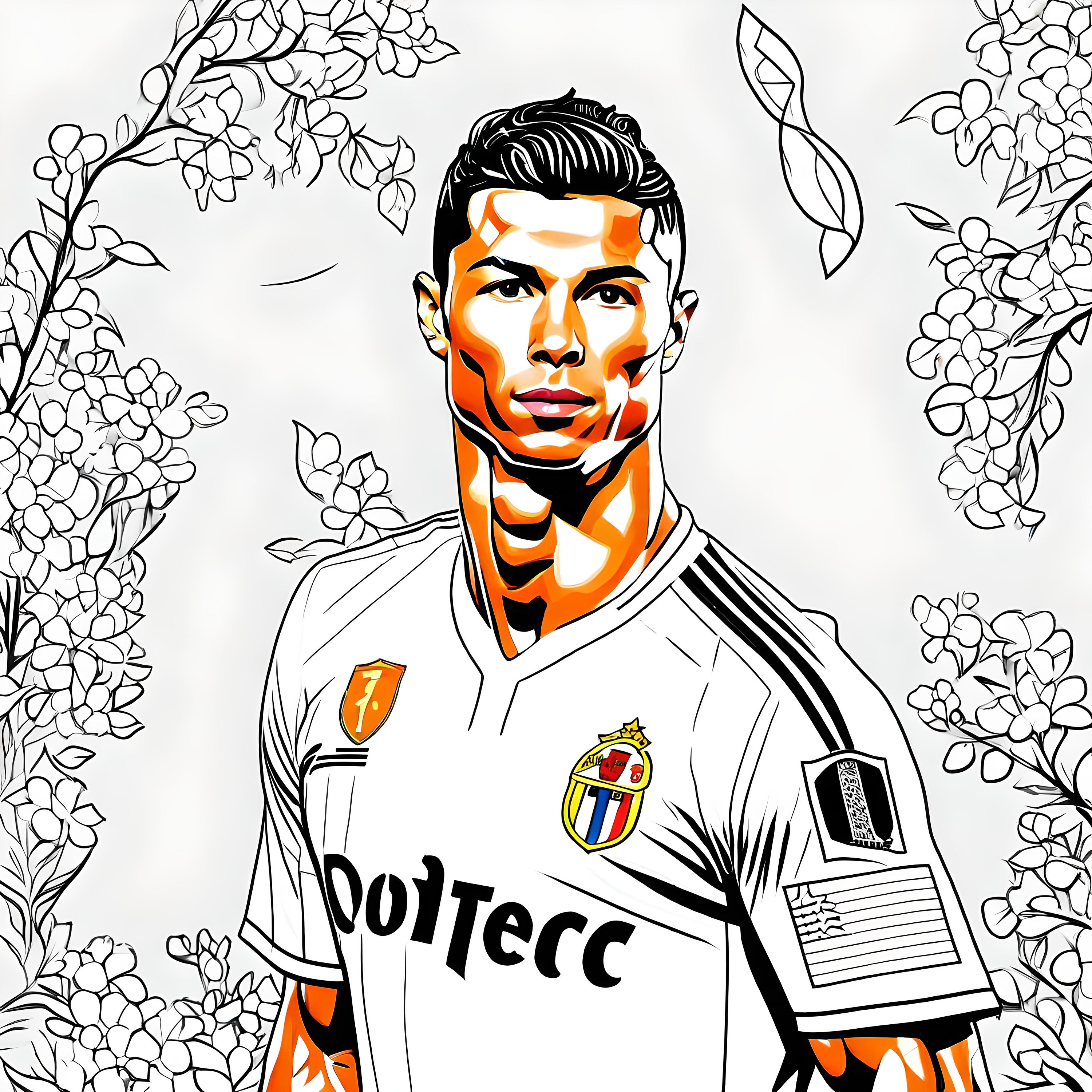 Soccer coloring pages pages lionel messi cristiano ronaldo neymar jr