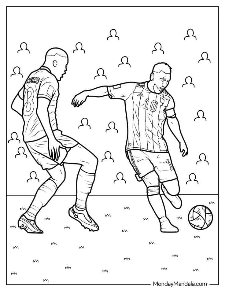 Lionel messi coloring pages free pdf printables lionel messi messi coloring pages