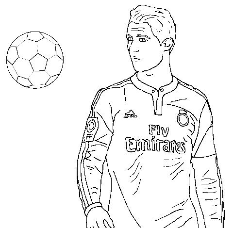Cristiano ronaldo and ball coloring page cristiano ronaldo cristiano ronaldo soccer player ronaldo soccer player