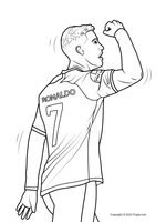 Ðï printable ronaldo coloring pages for free