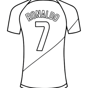 Cristiano ronaldo coloring pages printable for free download