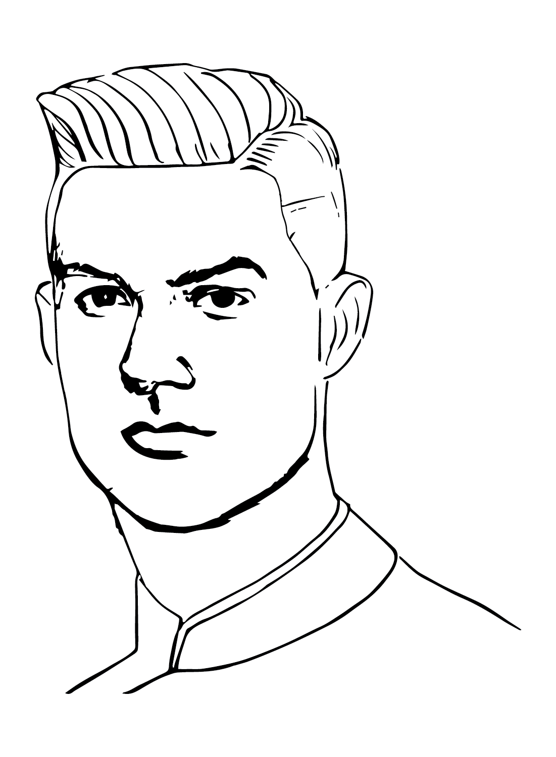 Cristiano ronaldo coloring pages