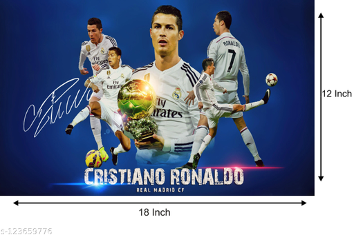 Cristiano ronaldo sticker for room