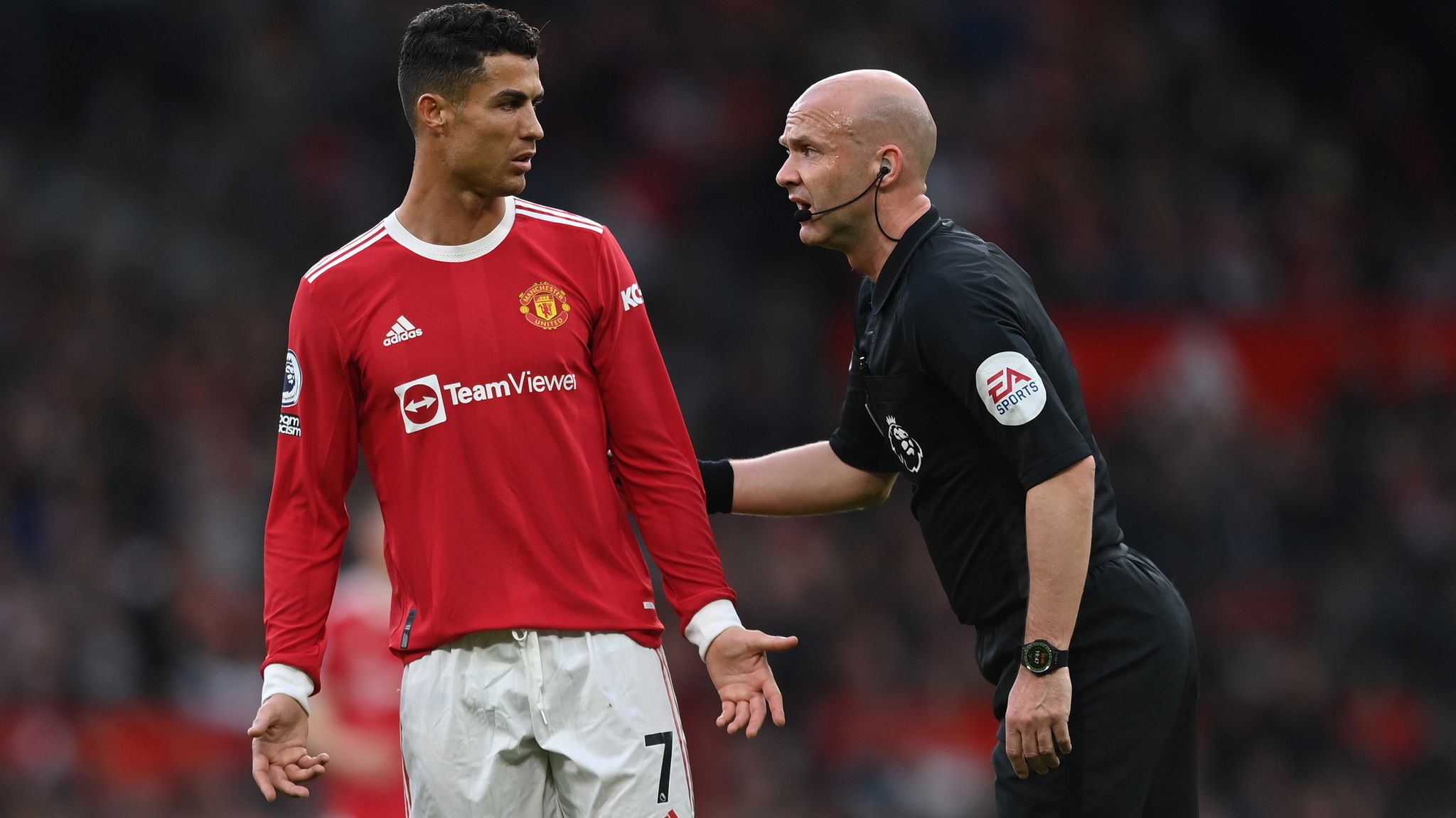 Ref watch manchester uniteds cristiano ronaldo lucky not to suffer same fate as paul pogba says dermot gallagher football news sky sports