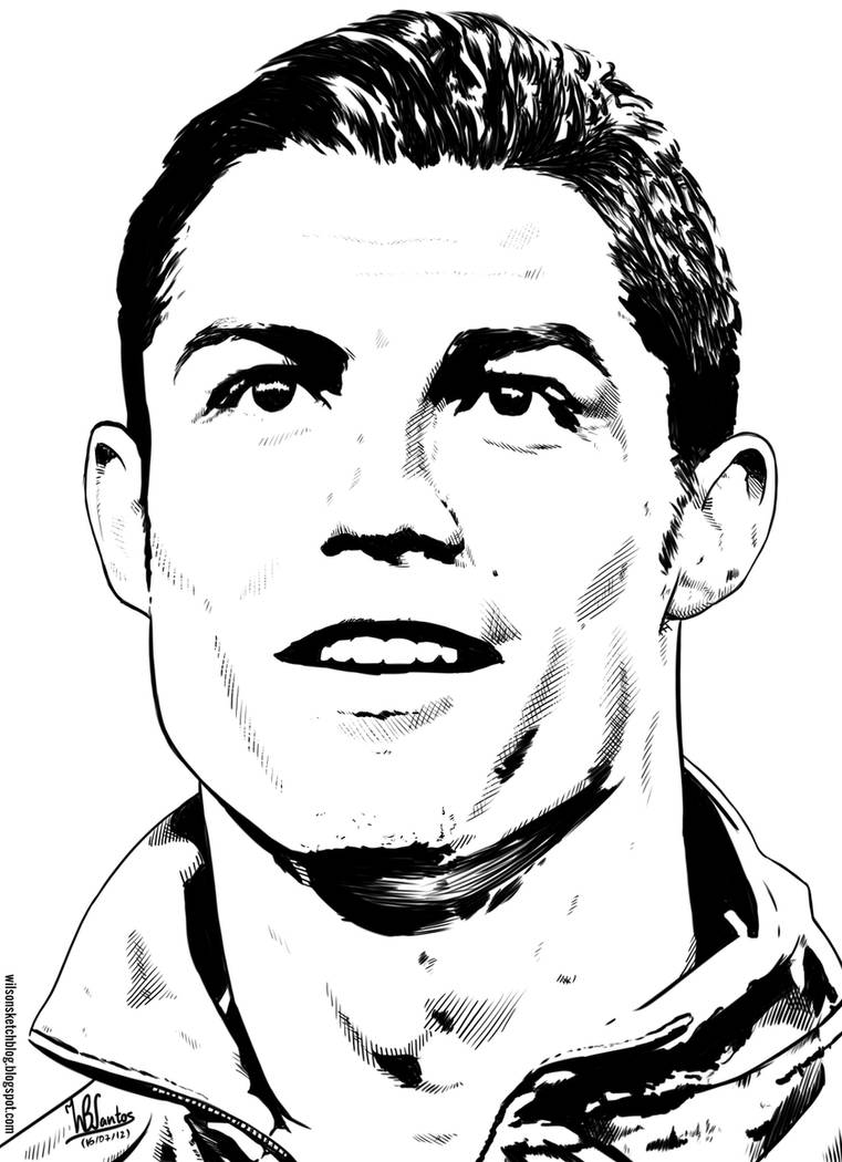 Cristiano ronaldo ink by wilson