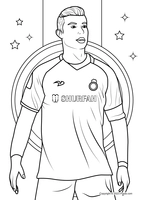 Ðï printable ronaldo coloring pages for free