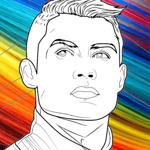 Download ronaldo coloring book on pc emulator