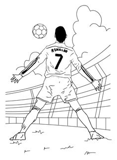 Cristiano ronaldo coloring pages ideas cristiano ronaldo ronaldo coloring pages