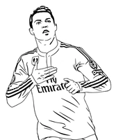 Ðï printable ronaldo coloring pages for free