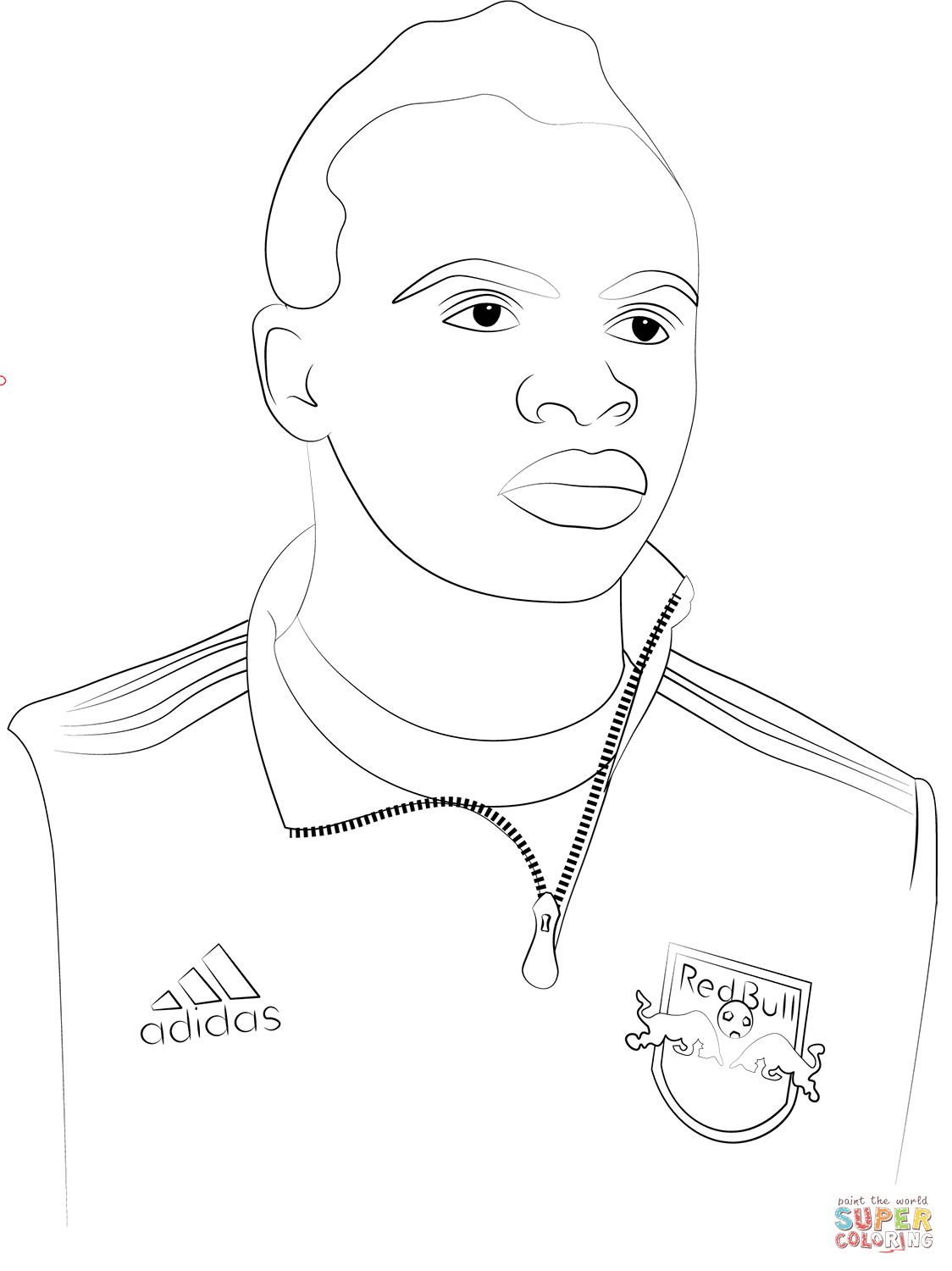 Sadio manã coloring page free printable coloring pages