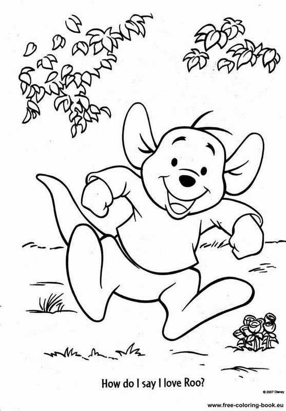 Coloring pages winnie the pooh