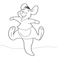 Roo coloring pages