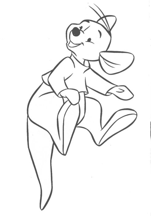 Coloring page winnie the pooh animation movies â printable coloring pages