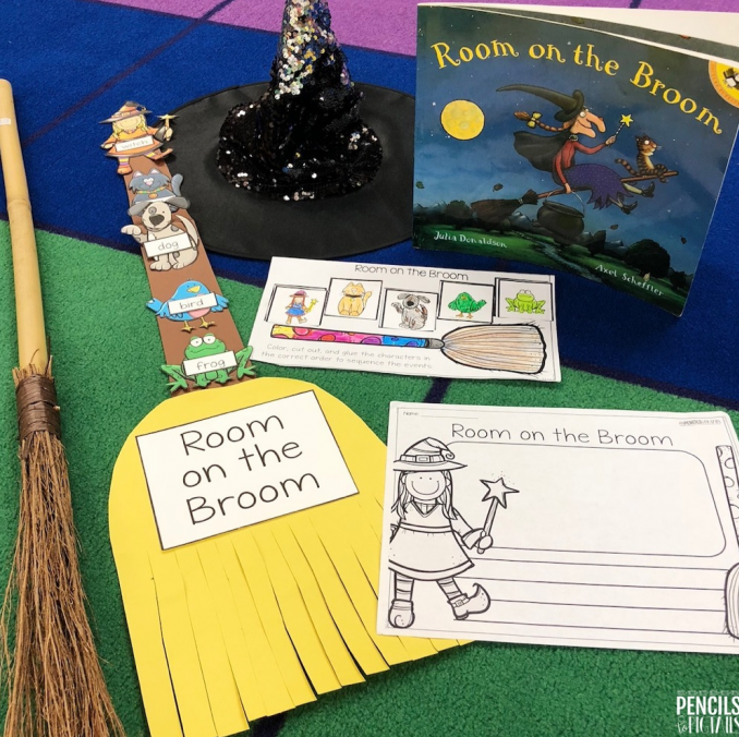 Activities inspired by room on the broom
