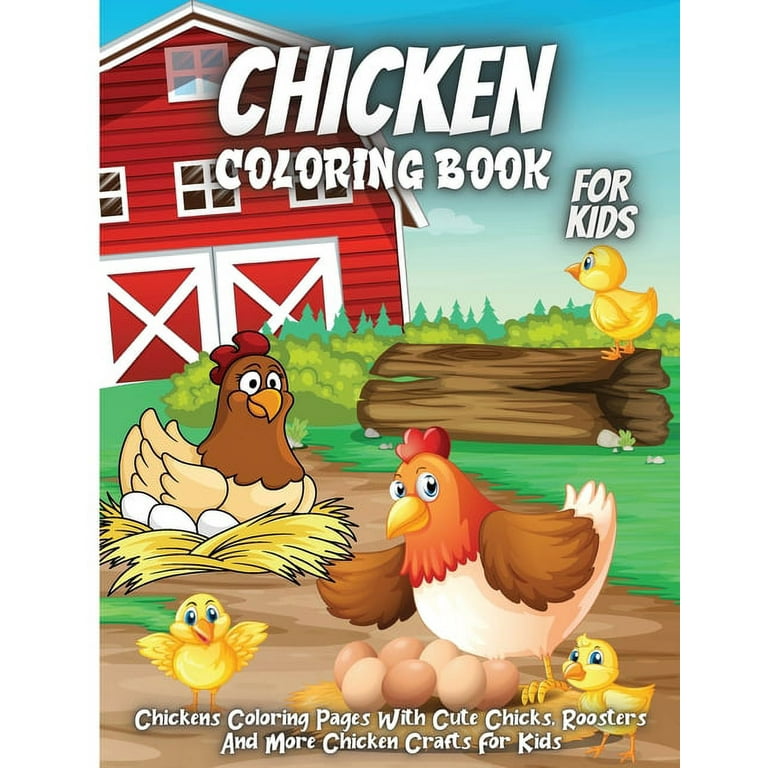 Chicken coloring book