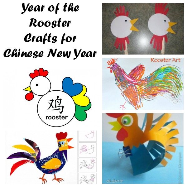 Rooster crafts and activities for chinese new year â lesson plans