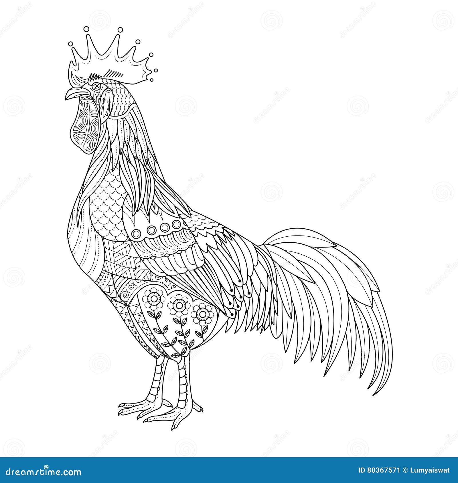 Coloring book pages chicken stock illustrations â coloring book pages chicken stock illustrations vectors clipart