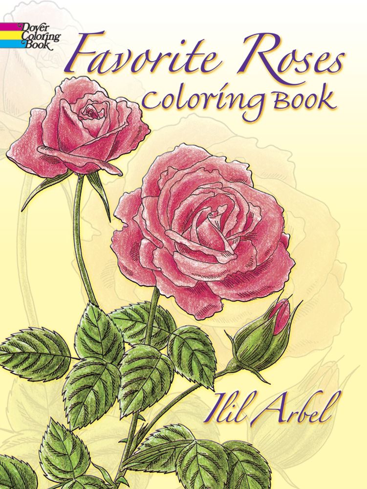 Favorite roses coloring book