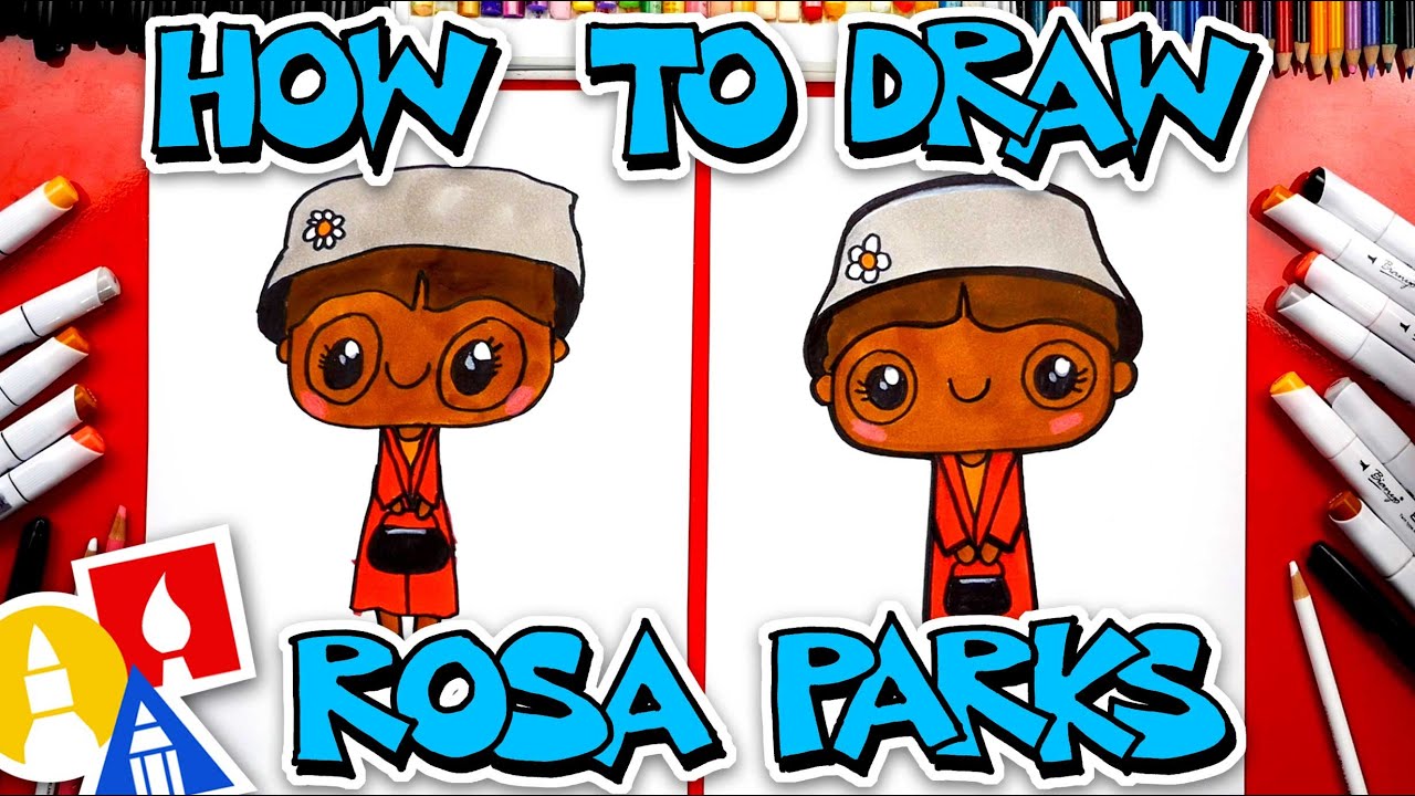 How to draw rosa parks