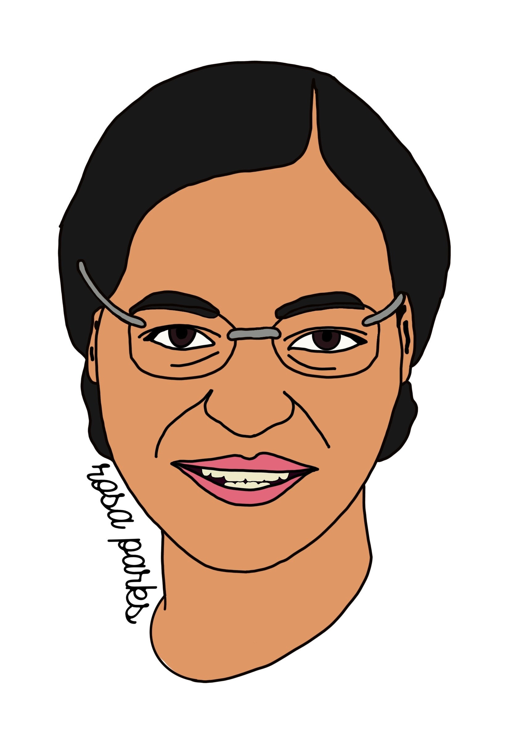 Rosa parks sticker