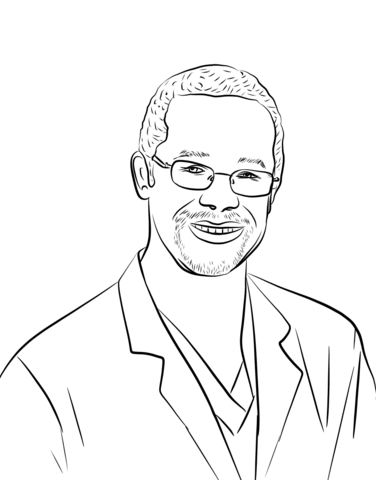 Dr ben carson coloring page free printable coloring pages