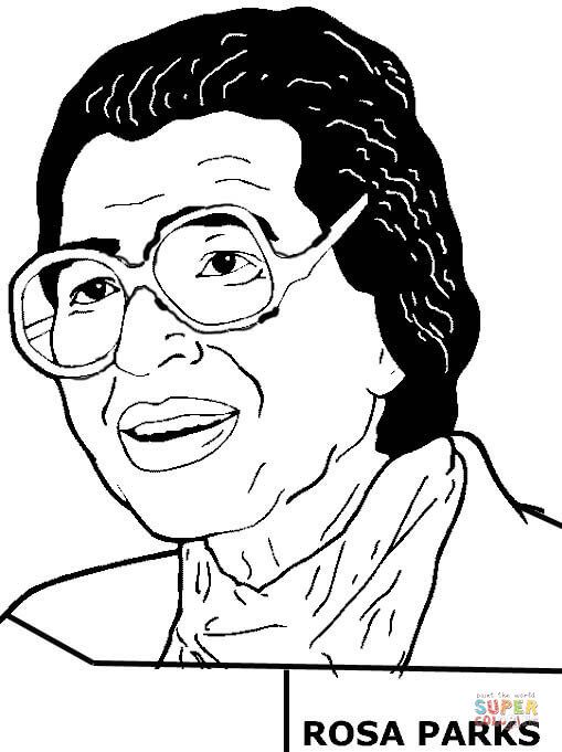 Rosa parks coloring page free printable coloring pages black history month printables rosa parks coloring pages