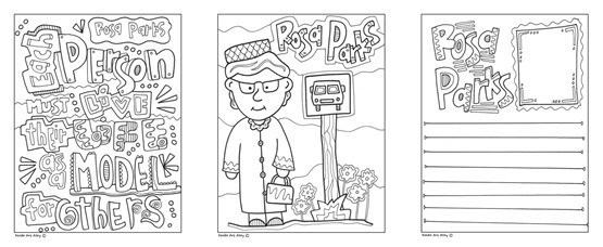 Books printables rosa parks