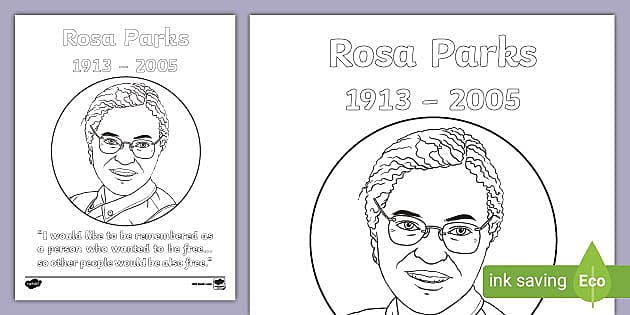 Rosa parks loring sheet teacher made