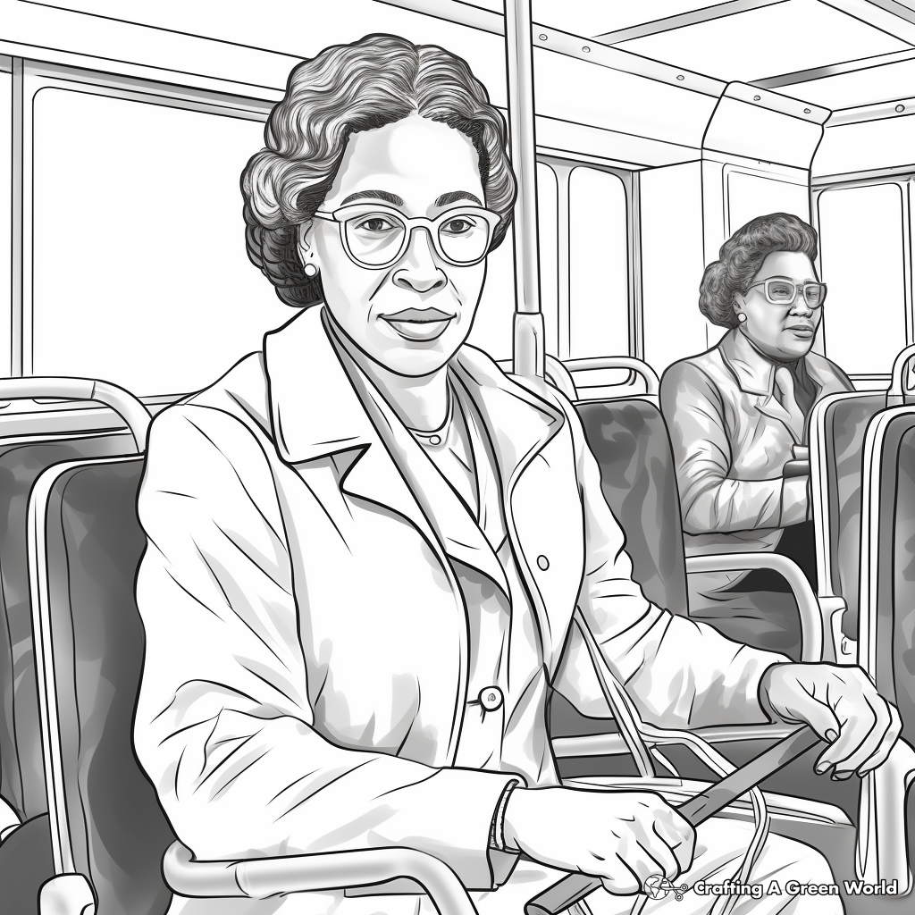 Black history month coloring pages