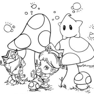 Rosalina coloring pages printable for free download