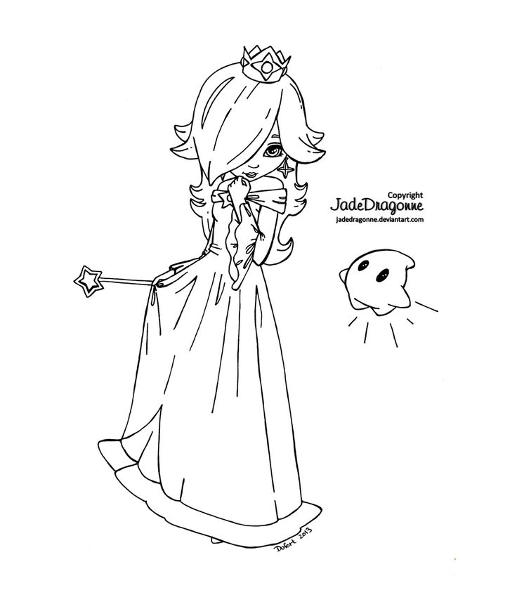 Princess rosalina from mario