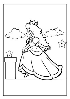 Fuel imagination with rosalina coloring pages printable collection