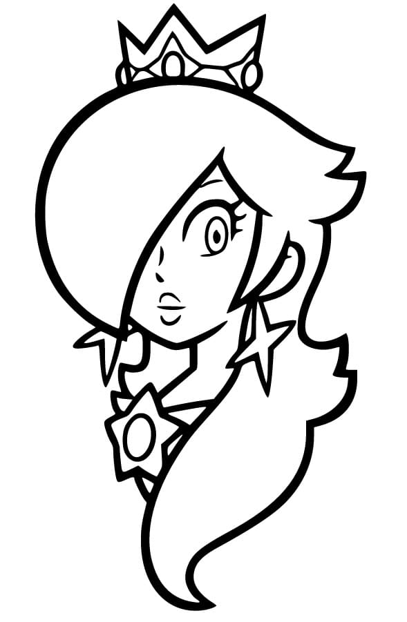 Rosalina coloring pages