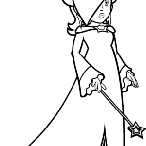 Rosalina coloring pages printable for free download