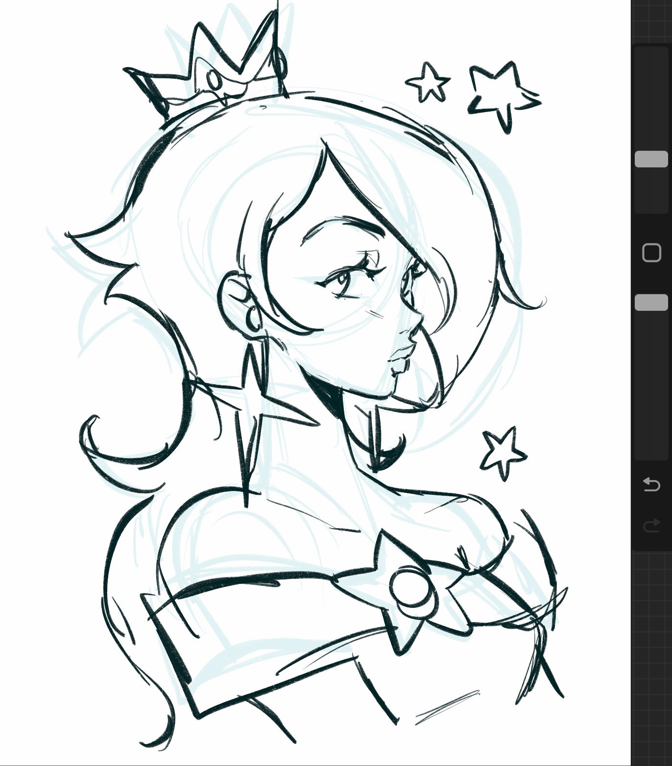 Rougeist ð working on ms on x rosalina doodle âï httpstcohgepxzbc x