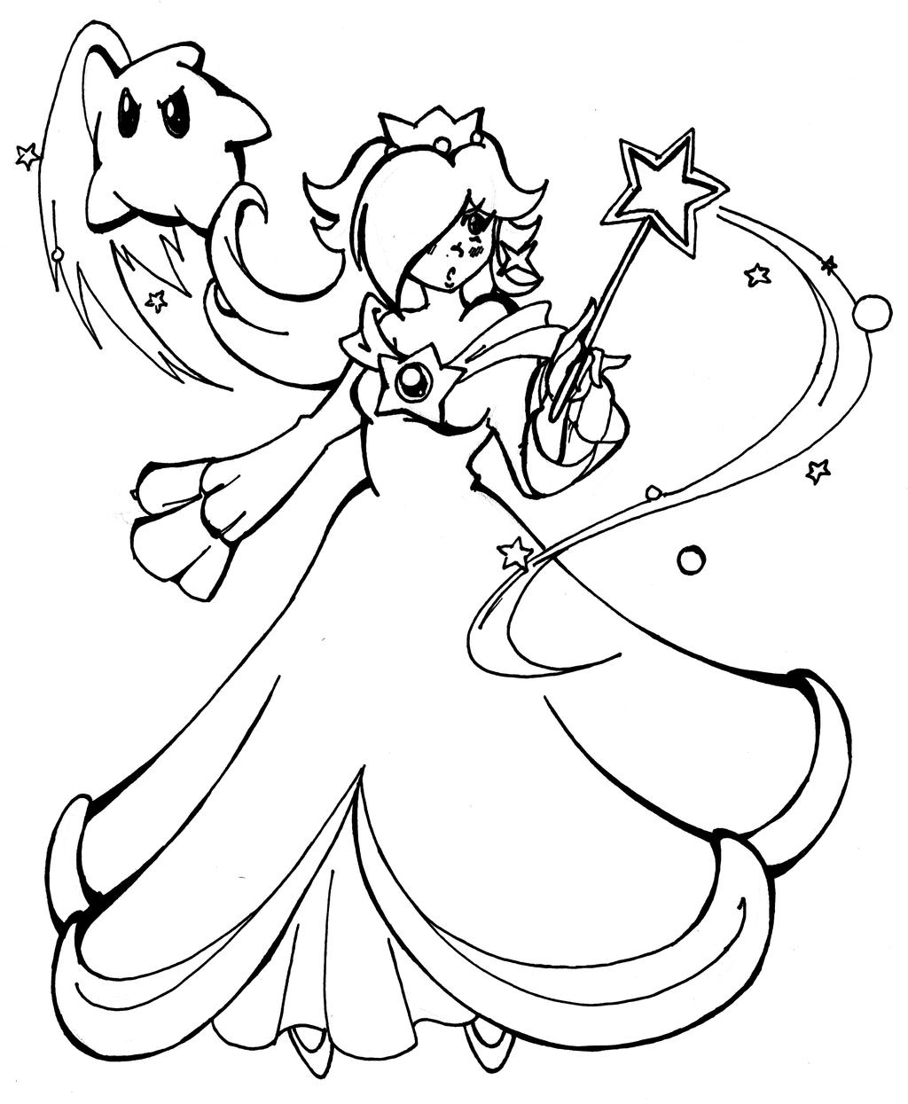 Rosalina and luma by nico