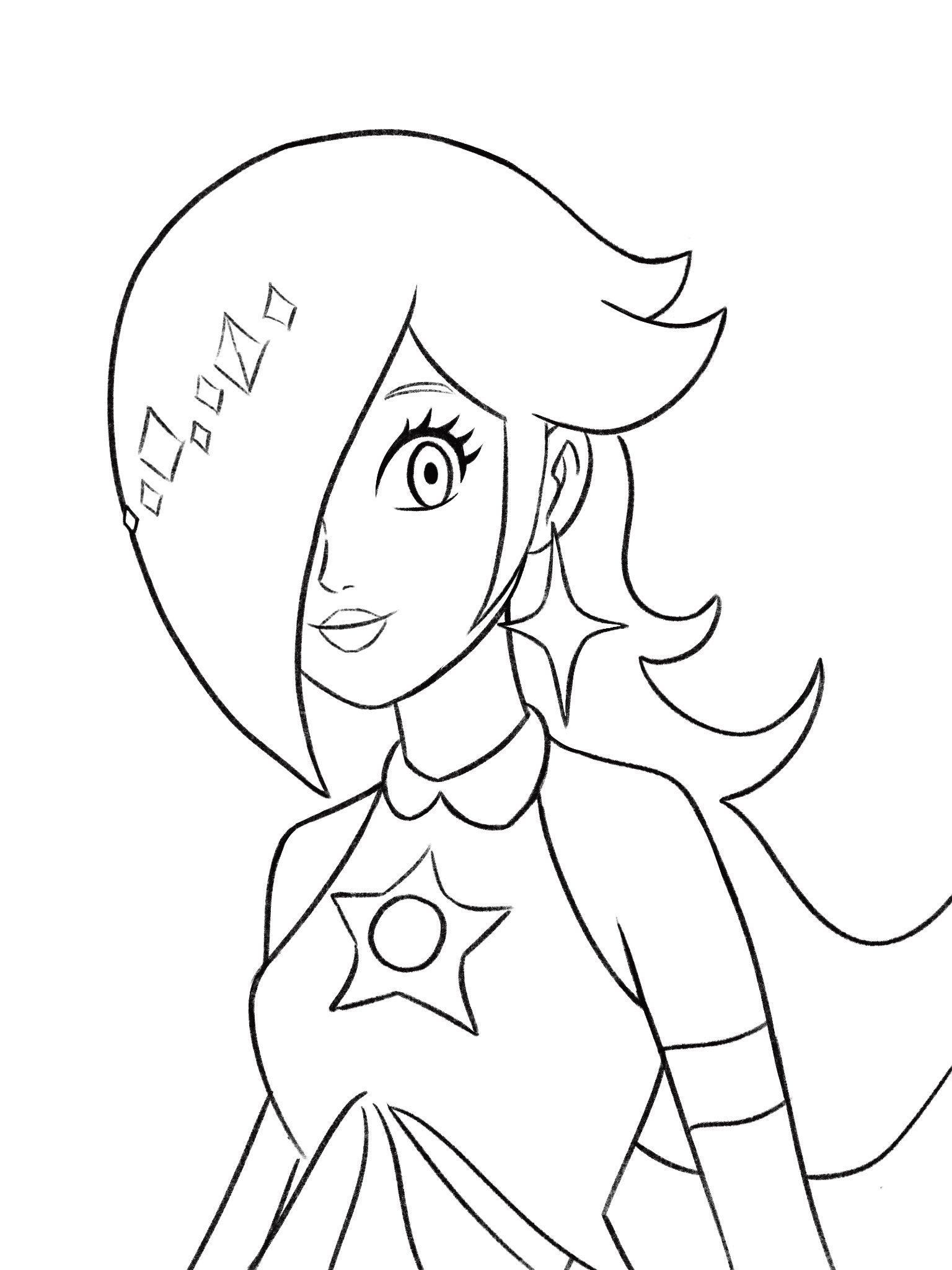 Yavanna on x rosalina drawing mario rosalina httpstcoijssmyovz x